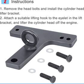 My-auto Myqp809 J-35641-a Cylinder Head Lift Bracket Tool For Detroit Diesel 60 Series Engines