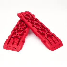 Neva500rb02 Neverland Off Road Recovery Traction Boards For Mud Snow Sand With Storage Bag Red