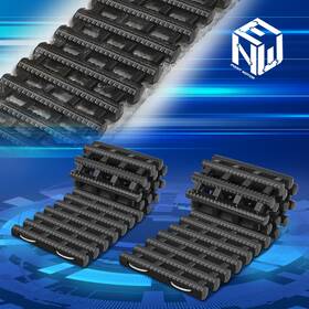 Newpoint Motor Npm84269 Open Box 2x 40 Inch Portable Recovery Traction Tracks Mat Load 7ton Car Off-road