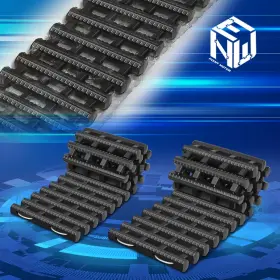 Npm84269 Newpoint Motor Open Box 2x 40 Inch Portable Recovery Traction Tracks Mat Load 7ton Car Off-road