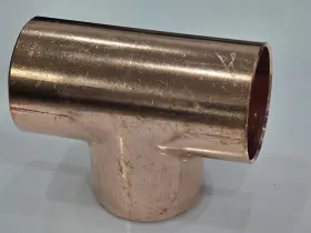 9112150 Nibco W-40200 4 Inch Copper Pressure Tee