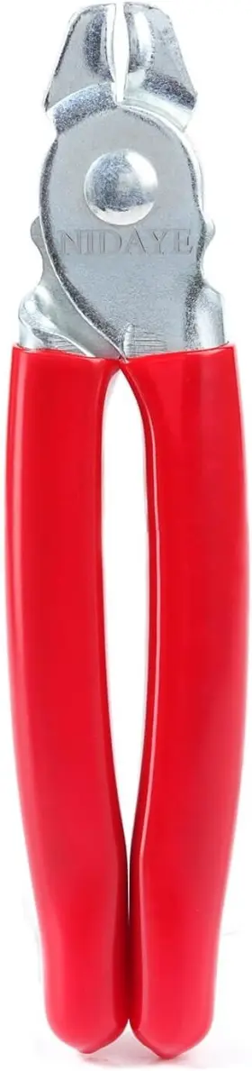 N-hrp1 Nidaye Straight Hog Ring Pliers Kit Auto Upholstery Installation Tool For Red