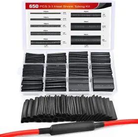 50088r Nilight 650pcs Heat Shrink Tubing Kit 3 1 Ratio Electrical Wire Cable Sleef Tube