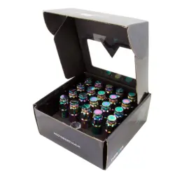 Ln-ls710mc-21 Nrg Fits 700 Series M12 X 1.25 Steel Lug Nut With Dust Cap Cover Set 21 Pc Locks