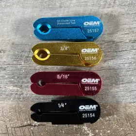 25183 Oem Tools Disconnect Tool Set Kit Size 1/4 5/16 3/8 Oil Cooler Line