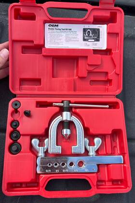 Oem Tools 27015-u6 27015 Double Flaring Tool Kit Sae Brake Line - New Open Box