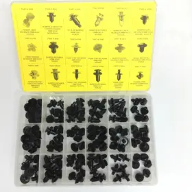 Bsk9120 Omega Automotive Body Shop Japanese Cars Assorted Push Type Clips And Retainers 112 Pc