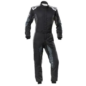 Ia0-1864-a01-171-60 Omp Racing Inc. Tecnica Hybrid Overall F Ia 8856-2018 Black / Sil