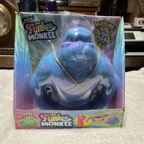 Orb 622222168452 The Original Funkee Monkee Blue Version Twist Smush Scrunch Action Figure