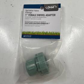 Orbit 57193 1 Inch Female Adapter For Valve Manifold System Swivel Connection