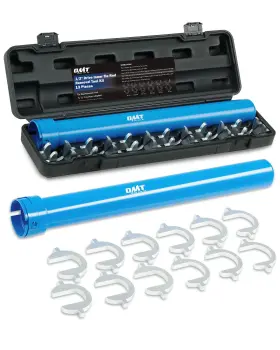 Ts08-b2 Orion Motor Tech Inner Tie Rod Removal Tool Kit 12 Crowfoot Adapters Blue