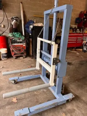 5105 Otc 1 100 Lb Capacity High-lift Dual Wheel Dolly
