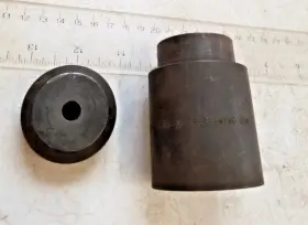 T87p-5638-a Otc T87p-5638 Ford Rotunda Tool T87p-5638-a/-b Receiving Cup/mounting Bushing Replacer Set