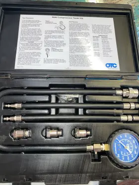 Otc-5605 Otc Tools 5605 Deluxe Compression Tester Kit Gasoline Engines