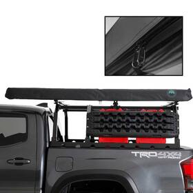 Overland Vehicle Systems 18059909 Nomadic Awning 2.5 8.0ft With Black Cover