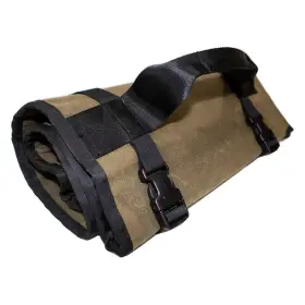 21079941 Overland Vehicle Systems - #16 Waxed Canvas General Tools Rolled Bag With Handle And