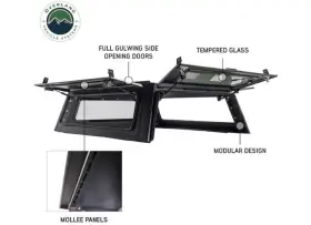 70100007 Overland Vehicle Systems 2019-2023 Ram 1500 Expedition Truck Cap Heavy-duty