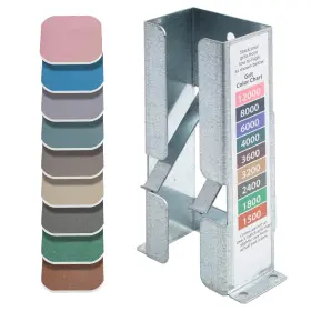 Vn-309-11554 Peachtree Woodworking Supply 2 Inch By Micro-mesh Soft Touch Sanding Pads With Galvanized Steel