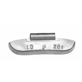 P225 Perfect Equipment 50 Pcs Lead Uncoated P Series Wheel Weight 2.25oz