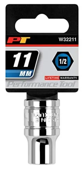 W32211 Performance Tool 1 2in Dr 11mm 6pt Socket