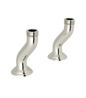 Perrin And Rowe 6387 English Style Deck Unions Polished Chrome