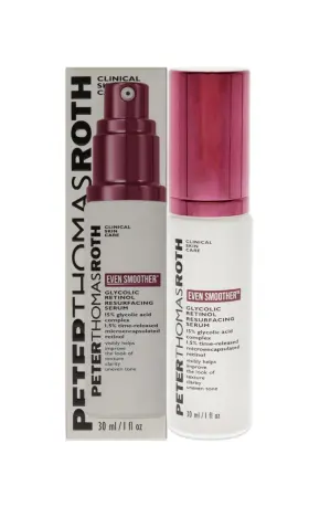 I0129225 Peter Thomas Roth Even Smoother Glycolic Retinol Resurfacing Serum