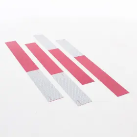 4654k Peterson Manufacturing Red And White Reflective Conspicuity 18 Inch X 2 Tape 4 Strip Kit