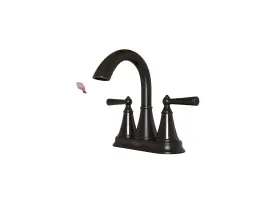 Lg48-gl0y Pfister Lg48-gl0 Saxton 2 Handle 4 Inch Centerset Bathroom Faucet In Tuscan Bronze