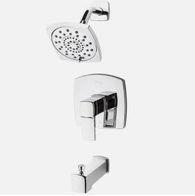 Pfister Lg89-8dac X2 Lot Deckard Tub And Shower Trim Kit Chrome Lg898dac