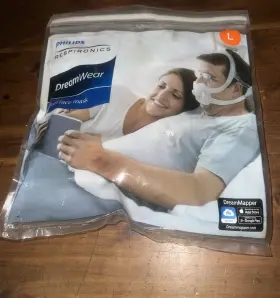 1133382 Philips Respironics Dreamwear Full Face Mask Headgear - Large New Sealed