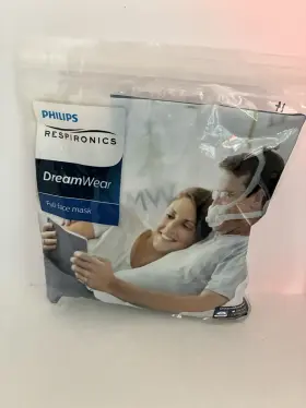 1133400 Philips Respironics Dreamwear Full Face Mask With Cushion And Headgear -medium Wide