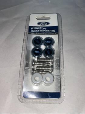 Pilot 056100 Ford Logo License Plate Fastener Caps #056100