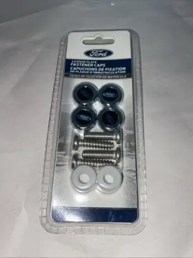 056100 Pilot Ford Logo License Plate Fastener Caps #056100