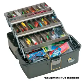 613403 Plano Guide Series Tray Tackle Box Graphite/sandstone Durable Organizer