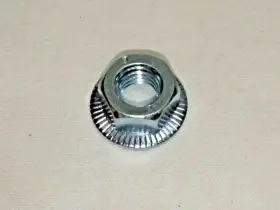 462-64002 Plb M8 X 1.25 Hex Nut With Washer Zinc Plated Height Is 6.1mm Lot Of 20