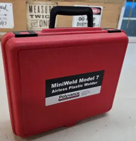 5700ht Polyvance Like New 5700 Ht Mini-weld Model 7 Airless Plastic Welder 120 Volts
