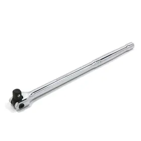 641504 Powerbuilt 3/8 Inch Drive Flex Handle 10 Inches Silver