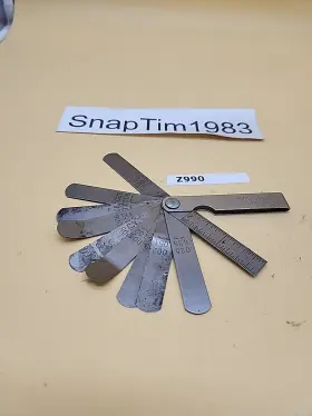 648514 Powerbuilt 648514. 9 Blade Feeler Gauge And Ruler