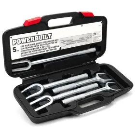 648630 Powerbuilt 5 Piece Tie Rod/ball Joint Separator Set - 648630 Powerbuilt 5 Piece Tie Rod/ball Joint Separator Set -