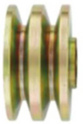 Powermaster 692209021315 203 Alternator Pulley 2v Groove 3/8 Inch Wide 2.33 Od With Step Nut