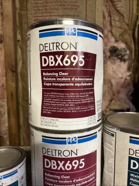 Dbx-695 Ppg Dbx 695 Basecoat Balancing Clear 1 Gallon Deltron