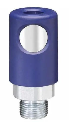 Irc061252 Prevost - 3/8 Inch Male Npt Pneumatic Hose Coupler End Style Mnpt