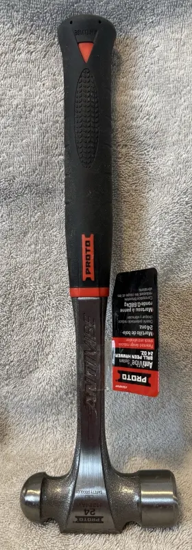 J1324avp Proto 24oz Antivibe Ball Peen Hammer
