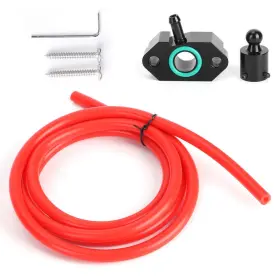 Qiilu5h36vgekzr924 Qiilu Turbo Vacuum Adapter Kit Aluminum Car Boost Tap Normal Popular