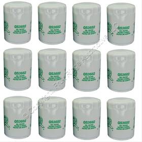 Quaker State Qs3682 12 Engine Oil Filters Fits 1987-95 Pathfinder 1983-99 Sentra