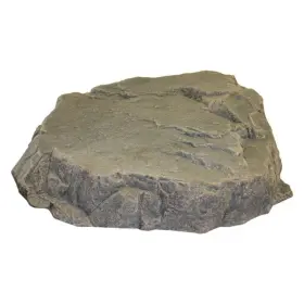 Rr-rock-6-fs Race Ramps - 6 Inch X 31 Fieldstone Gray Show Rock