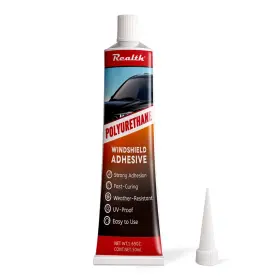 Pwa50 Realth Polyurethane Windshield Adhesive And Sealant 50ml - High Strength Black