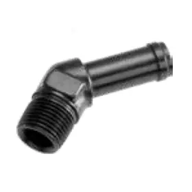 844-08-06-2 Redhorse Npt To Hose Black 3/8 Inch 1/2 Straight