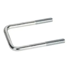 Ubzc12x312x525 Redneck Trailer 1/2 X 3 1/8 5 1/4 Zinc Square U Bolt