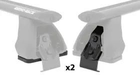 Dk079h Rhino-rack Fits 2500 Fitting Kit - Half 2 Pads/2 Clamps